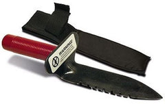 Lesche Combo w/ Serrated T-Handle Shovel, Right Serrated Digging Tool + Holster