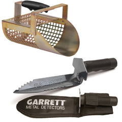 Garrett Edge Digger Spade and Anodized Sand Scoop Bundle