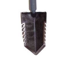 Lesche Mini Sampson 18" T-Handle Shovel with Double Serrated Edge and Holster