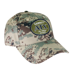 Garrett ATX Camo Baseball Cap One Size Fits All with Velcro Strap