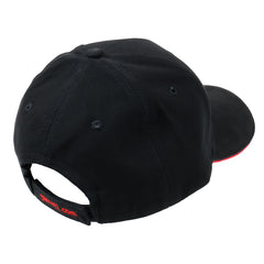 Garrett AT MAX Black Baseball Cap One Size Fits All with Fastener Strap