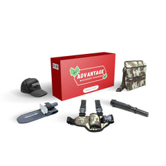 Nokta Advantage Package - Pulsedive Pinpointer, Premium Digger, Pinpointer Leg Holster, Finds Pouch, and Cap