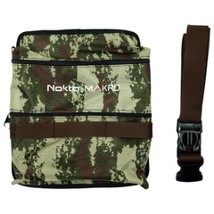 Nokta Finds Pouch with detachable belt strap - green camo design