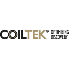 Coiltek 6" Round Orange Solid Closed Coil Cover Skidplate