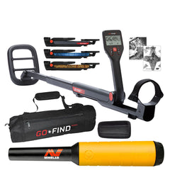 Minelab GO-FIND 22 Metal Detector with PRO-FIND 15 Pinpointer & Black Carry Bag