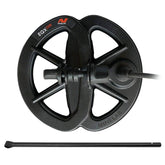 Minelab 6" EQX 06 DD Waterproof Coil & Lower Rod for Equinox Series and X-TERRA Pro Metal Detectors