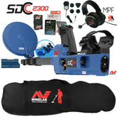 Minelab SDC 2300 All Terrain Gold Metal Detector w/ Black Padded Metal Detector