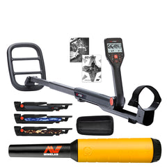 Minelab GO-FIND 44 Metal Detector with PRO-FIND 15 Pinpointer & Holster