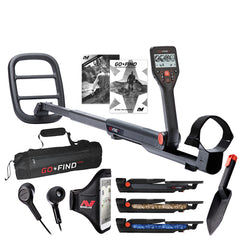 Minelab GO-FIND 66 Metal Detector with FREE GO-FIND Black Carry Bag for Transport
