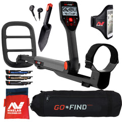 Minelab GO FIND 66 Detector Bundle with Treasure Finds Pouch & FREE Carry Bag