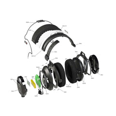 XP Deus WS5 Full Sized Wireless Headphones