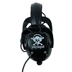 DetectorPro Jolly Rogers Platinum Series Headphones with 1/4" Angle Plug