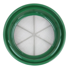 Green Plastic 13-1/4" Gold Sifting Pan Classifier 1/50 Inch Mesh Size