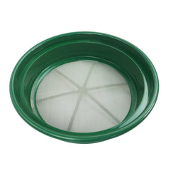 Green Plastic 13-1/4" Gold Sifting Pan Classifier 1/50 Inch Mesh Size