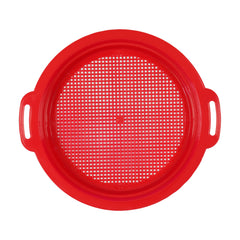 Plastic 8.5" Sifting Pans - 6 Piece Set