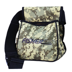 Fisher Metal Detector Camo Pouch two Large Pockets & Belt