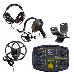 Open Box - Fisher CZ-21 Metal Detector with 10.5" Concentric Search Coil