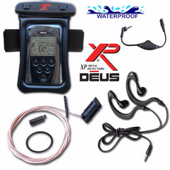 XP Deus Metal Detector w/ WS5 Headphones, Remote, 11” X35 Coil & Waterproof Kit