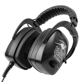 DetectorPro Black Widow Platinum Headphones with 1/4" Plug for Metal Detector