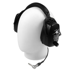DetectorPro Black Widow Platinum Headphones with 1/4" Plug for Metal Detector