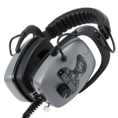 DetectorPro Ultimate Gray Ghost Platinum Series Headphones with 1/4" Angle Plug