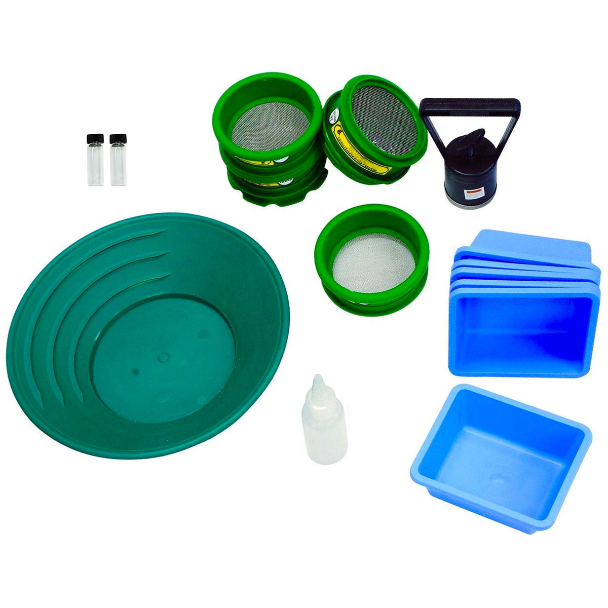 Gold Cube Gold Panning Fine Gold Super Concentrates CleanUp Kit