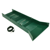 30" Lightweight Green Sluice Box with Shoulder Strap and 3 Carabiners