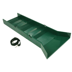 30" Lightweight Green Sluice Box with Shoulder Strap and 3 Carabiners