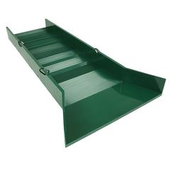 30" Lightweight Green Sluice Box with Shoulder Strap and 3 Carabiners