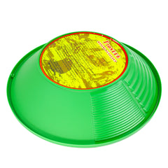 Pioneer Mining 12" Green Gold Pan for Gold Prospecting