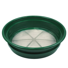Green Plastic 13-1/4" Gold Sifting Pan Classifier 1/100 Mesh Size