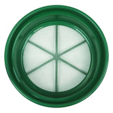 Green Plastic 13-1/4" Gold Sifting Pan Classifier 1/12 Mesh Size