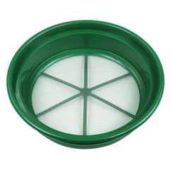 Green Plastic 13-1/4" Gold Sifting Pan Classifier 1/12 Mesh Size
