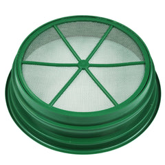 Green Plastic 13-1/4" Gold Sifting Pan Classifier 1/12 Mesh Size