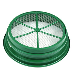 Green Plastic 13-1/4" Gold Sifting Pan Classifier 1/4 Mesh Size