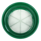 Green Plastic 13-1/4" Gold Sifting Pan Classifier 1/70 Inch Mesh Size