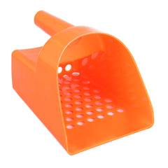 8 1/2" Orange Hand Held Plastic Metal Detector Sand Scoop for Gold Prospecting