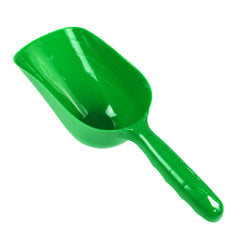 Green Plastic Feed Seed Sand Scoop Hand Trowel 2 Cup Capacity