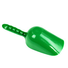 Green Plastic Feed Seed Sand Scoop Hand Trowel 2 Cup Capacity