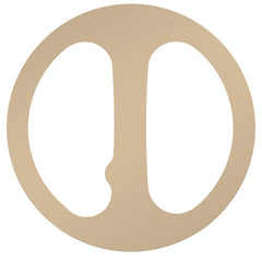 Coiltek 22" Goldstalker Beige Round Fitted Coil Cover Skidplate Scuff S02-0011