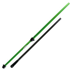 Anderson Gold Monster Carbon Fiber Travel Shaft with Lower - Black, Yellow, Green, and Blue
