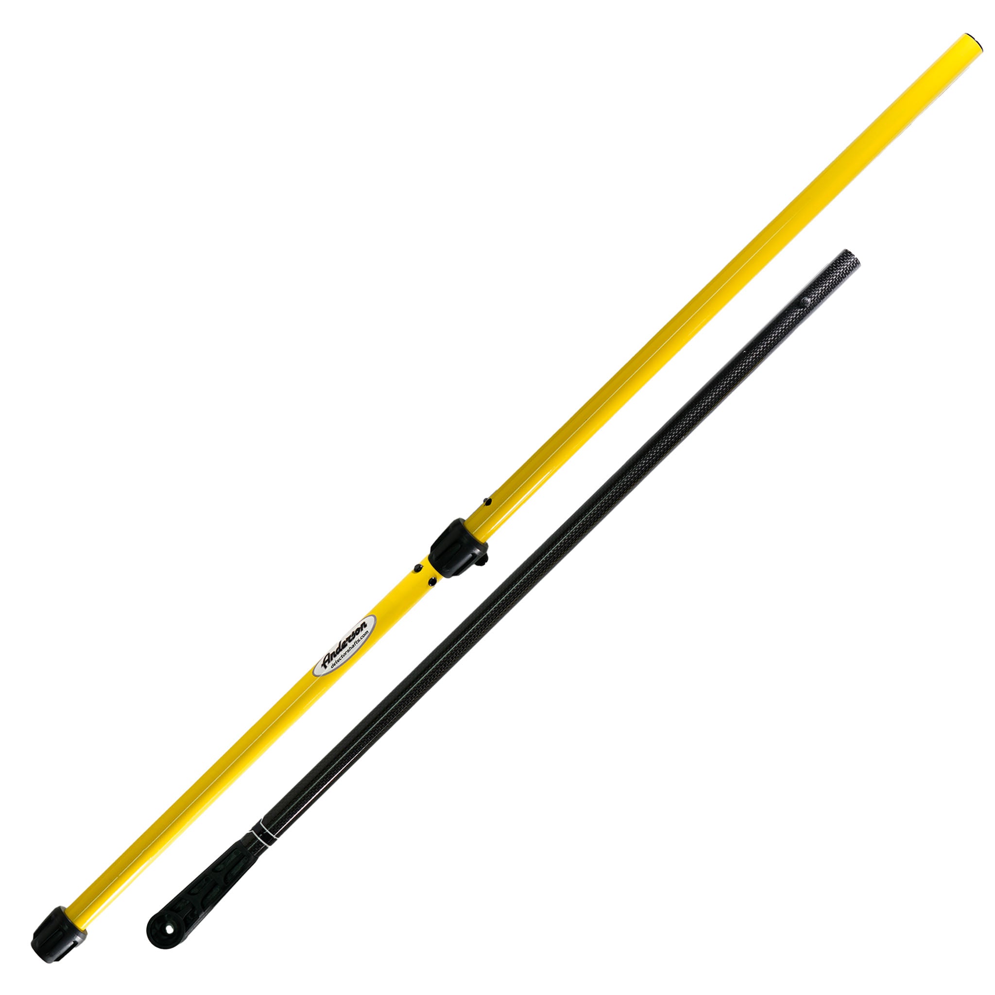 Anderson Gold Monster Carbon Fiber Travel Shaft with Lower - Black, Yellow, Green, and Blue