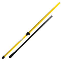 Anderson Gold Monster Carbon Fiber Travel Shaft with Lower - Black, Yellow, Green, and Blue