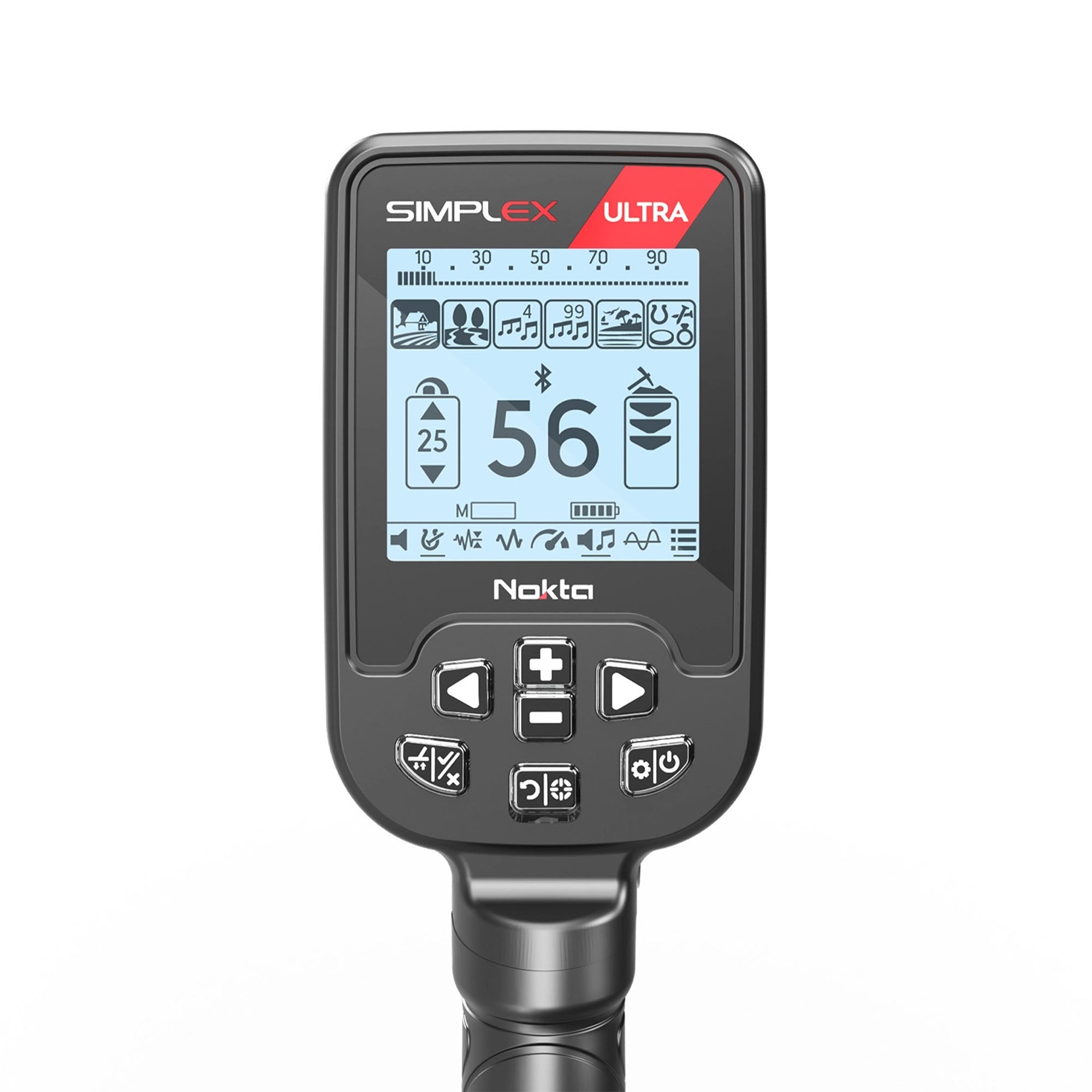 Nokta Simplex Ultra WHP Waterproof Detector with 11″ Coil & Wireless Headphones