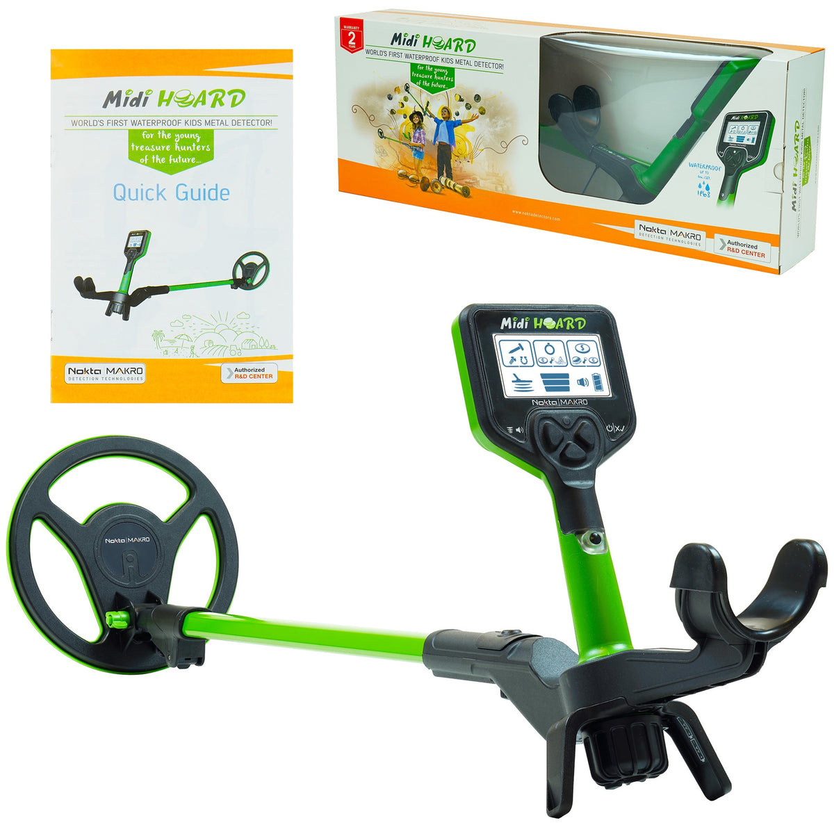Nokta Midi Hoard Kids Waterproof Metal Detector (Open Box)