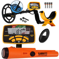 Garrett ACE 300 Metal Detector with Waterproof Search Coil and Pro-Pointer AT