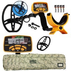 Garrett ACE 400 Metal Detector with Waterproof Coil and Camo Soft Case
