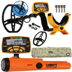 Garrett ACE 400 Metal Detector with Pro Pointer AT, Soft Case, and accessories