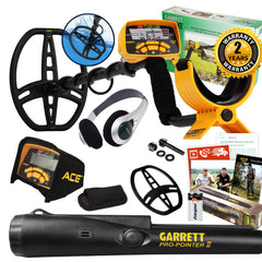 Garrett ACE 400 Metal Detector Fall Special with Pro Pointer II & 3 Accessories