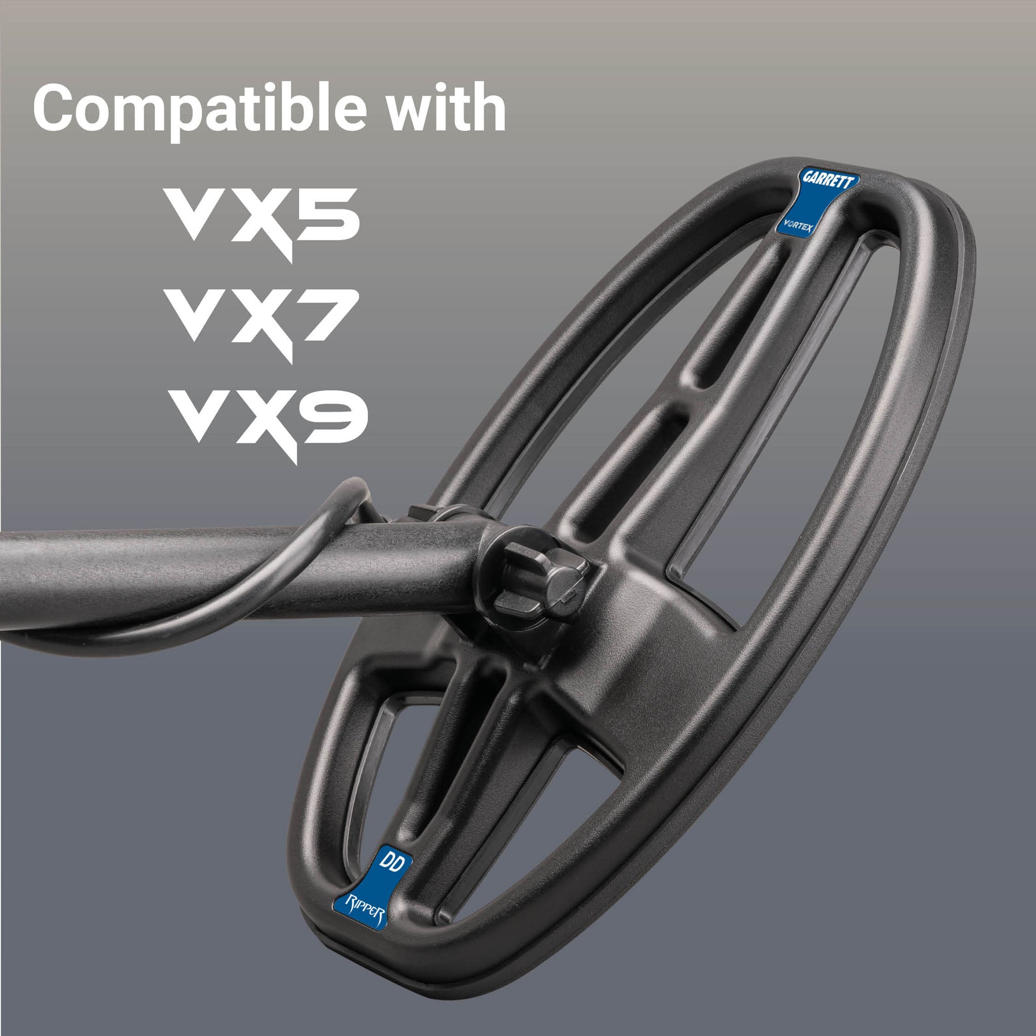 Garrett 5" x 8" DD Vortex Ripper Submersible Search Coil for the Garrett Vortex Series